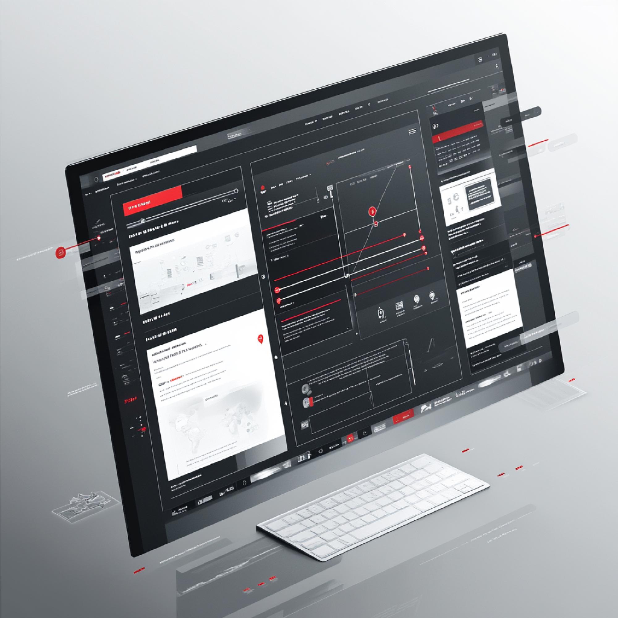 Web Design Illustration